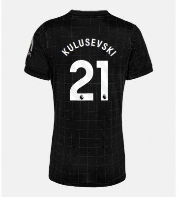 Tottenham Hotspur Dejan Kulusevski #21 Seconda Maglia Femmina 2025-26 Manica Corta